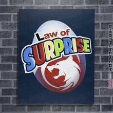 Load image into Gallery viewer, Shirts Posters / 4&quot;x6&quot; / Navy Law Of Surprise
