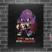 Load image into Gallery viewer, Shirts Posters / 4"x6" / Black Berserk Breakfast