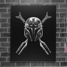 Load image into Gallery viewer, Shirts Posters / 4"x6" / Black Bounty Skull