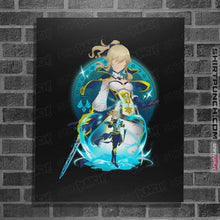 Load image into Gallery viewer, Shirts Posters / 4"x6" / Black Dandelion Knight Jean