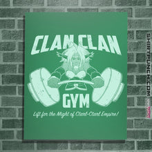 Load image into Gallery viewer, Shirts Posters / 4"x6" / Irish Green Clan Clan Gym