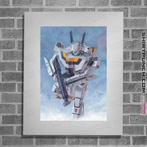 Daily_Deal_Shirts Posters / 4"x6" / White VF-1S Watercolor