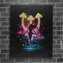 Load image into Gallery viewer, Shirts Posters / 4"x6" / Black Neptune Storm