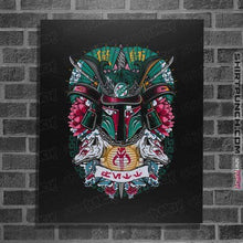 Load image into Gallery viewer, Shirts Posters / 4"x6" / Black Samurai Hunter