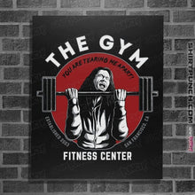 Load image into Gallery viewer, Secret_Shirts Posters / 4"x6" / Black The Gymroom