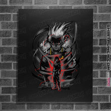 Load image into Gallery viewer, Shirts Posters / 4"x6" / Black Erasure Hero