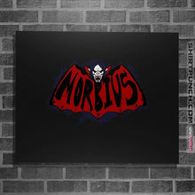 Load image into Gallery viewer, Shirts Posters / 4"x6" / Black Morbius