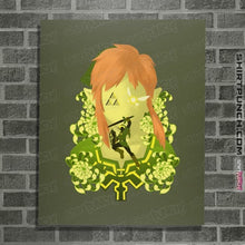 Load image into Gallery viewer, Daily_Deal_Shirts Posters / 4"x6" / Military Green Legendary Memories