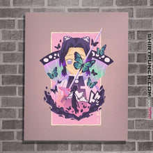 Load image into Gallery viewer, Shirts Posters / 4"x6" / Pink Shinobu Butterfly