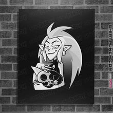 Load image into Gallery viewer, Daily_Deal_Shirts Posters / 4"x6" / Black The Owl Mother