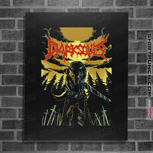 Load image into Gallery viewer, Secret_Shirts Posters / 4"x6" / Black DarkSouls Metal