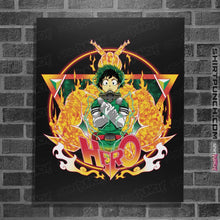 Load image into Gallery viewer, Shirts Posters / 4"x6" / Black Hero
