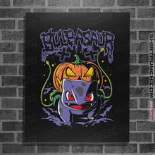 Load image into Gallery viewer, Shirts Posters / 4"x6" / Black Spookasaur