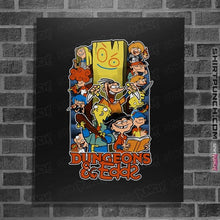 Load image into Gallery viewer, Daily_Deal_Shirts Posters / 4&quot;x6&quot; / Black Dungeons &amp; Edds
