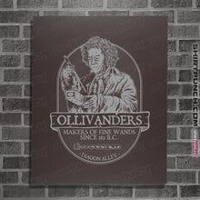 Load image into Gallery viewer, Secret_Shirts Posters / 4"x6" / Dark Chocolate Ollivander's Fine Wands