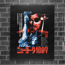 Load image into Gallery viewer, Daily_Deal_Shirts Posters / 4"x6" / Black Escape From 1997