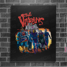 Load image into Gallery viewer, Shirts Posters / 4"x6" / Black The Villains