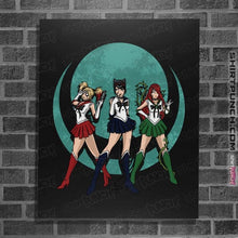 Load image into Gallery viewer, Secret_Shirts Posters / 4"x6" / Black Sailor Sirens