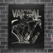 Load image into Gallery viewer, Shirts Posters / 4"x6" / Black Bike Vandal