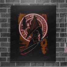 Load image into Gallery viewer, Secret_Shirts Posters / 4"x6" / Black Silent Executioner