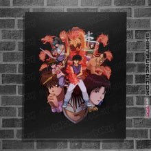 Load image into Gallery viewer, Daily_Deal_Shirts Posters / 4"x6" / Black Flame Power