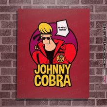 Load image into Gallery viewer, Shirts Posters / 4"x6" / Red Johnny Cobra