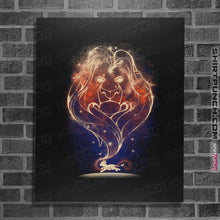 Load image into Gallery viewer, Shirts Posters / 4&quot;x6&quot; / Black Starry Lost King
