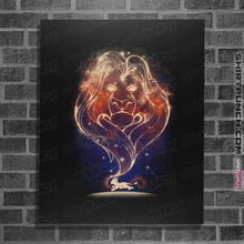 Load image into Gallery viewer, Shirts Posters / 4"x6" / Black Starry Lost King