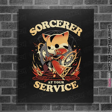 Load image into Gallery viewer, Daily_Deal_Shirts Posters / 4"x6" / Black Sorcerer's Call