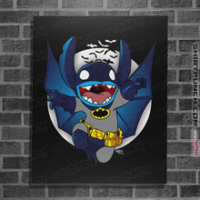 Load image into Gallery viewer, Secret_Shirts Posters / 4"x6" / Black Caped Invader
