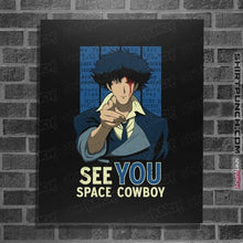 Load image into Gallery viewer, Shirts Posters / 4"x6" / Black Uncle Spike