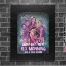 Load image into Gallery viewer, Daily_Deal_Shirts Posters / 4"x6" / Black Rex Manning Day