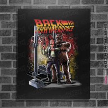 Load image into Gallery viewer, Secret_Shirts Posters / 4"x6" / Black Back To The Hyperspace