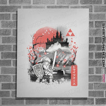 Load image into Gallery viewer, Daily_Deal_Shirts Posters / 4"x6" / White Sumie To The Past