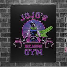 Load image into Gallery viewer, Shirts Posters / 4"x6" / Black Bizarre Gym