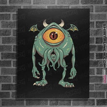 Load image into Gallery viewer, Daily_Deal_Shirts Posters / 4"x6" / Black Cthulhu Inc