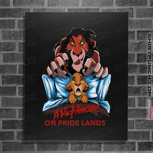 Load image into Gallery viewer, Daily_Deal_Shirts Posters / 4"x6" / Black Nightmare On Pride Land