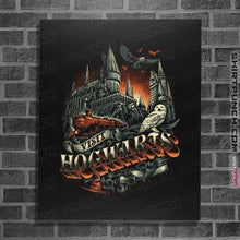 Load image into Gallery viewer, Shirts Posters / 4&quot;x6&quot; / Black World Of The Wizards
