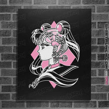 Load image into Gallery viewer, Shirts Posters / 4"x6" / Black Magical Lock and Time Key II