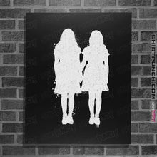 Load image into Gallery viewer, Shirts Posters / 4"x6" / Black The Shining Twins