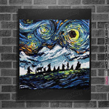 Load image into Gallery viewer, Shirts Posters / 4"x6" / Black Van Gogh Never Met The Fellowship
