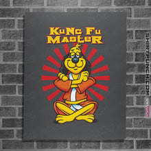 Load image into Gallery viewer, Daily_Deal_Shirts Posters / 4"x6" / Charcoal Kung Fu Master