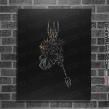 Load image into Gallery viewer, Shirts Posters / 4"x6" / Black The Power Of The Ring