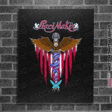 Load image into Gallery viewer, Secret_Shirts Posters / 4"x6" / Black Peace Feels Good