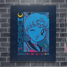 Load image into Gallery viewer, Shirts Posters / 4"x6" / Navy Retro Pretty Soldier