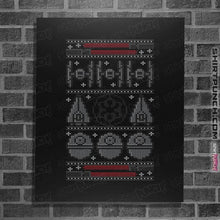 Load image into Gallery viewer, Secret_Shirts Posters / 4&quot;x6&quot; / Black Imperial Christmas
