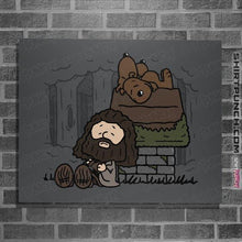 Load image into Gallery viewer, Daily_Deal_Shirts Posters / 4"x6" / Charcoal Rubeus Brown