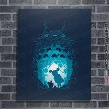 Load image into Gallery viewer, Shirts Posters / 4"x6" / Navy Forest Spirits