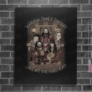 Shirts Posters / 4"x6" / Black Vampire Family Portrait