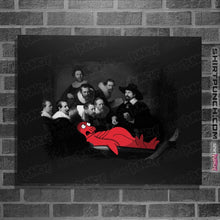 Load image into Gallery viewer, Shirts Posters / 4"x6" / Black Anatomy Lesson